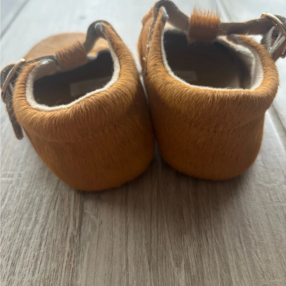 Adorable Tan Baby Walker Shoes size 18-24 months